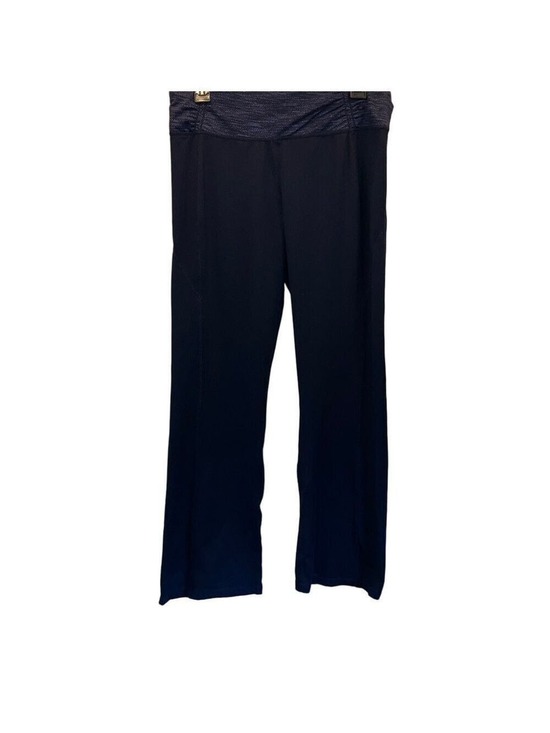 Tangerine Pants - Tangerine Navy Blue Bell Leg Legging, Size Large